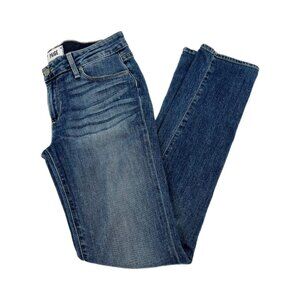 PAIGE Blue Dark Wash Skinny Jeans | Classic and Versatile